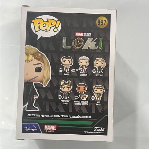 Funko Pop! Marvel: Loki - Sylvie Vinyl Bobblehead #897 - Picture 3 of 7